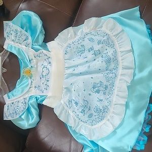 Alice In Wonderland Girls Costume Dress Headband